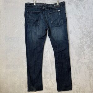 Matix Spliffy Carrot Fit Jeans Mens 38x32 Dark Wash Tapered Skater Streetwear